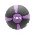 Medecine Ball Soft Touch Softee (Divers Poids) - Poids: 5Kg Noir/Violet - Référence: 24442.A02.10
